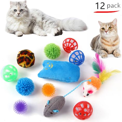 Pet Toys Set Funny Cat Accessories Cat Toys Assorted Combinations/F (1/2)