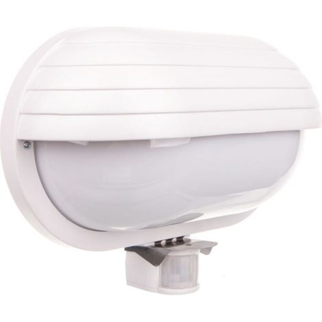 Kanalleuchte mit Bewegungsmelder, E27, max. 60 W, AC 220–240 V, IP40, weiß, OS-kacroo-00