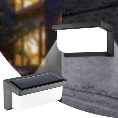 Lampes solaires - Ulisem - 60 LED - Détection radar - Installation facile - Extérieur (1/4)