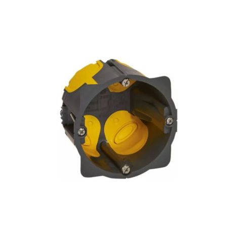 Boîte d'encastrement étanche à l'air - 1 poste - Ø 67 mm - Profondeur 50 mm - Eco Batibox - 080031L - Legrand (1/2)