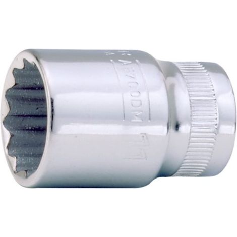 VASO 1/4" BIHEXAGONAL 1/4" - BAHCO