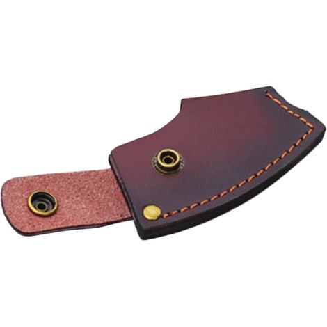 Axtkopfschutzhülle, Axtschutzhülle mit Druckknopf, Schutzhülle für Outdoor-Wanderungen, 8 cm