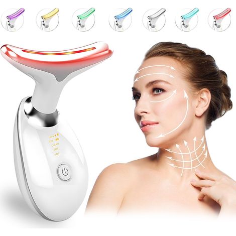 Appareil Anti Rides Visage,Électrique Beauté Appareils,Visage Appareil Anti Rides,Appareils Lifting Massage Visage,Masseur Visage,Masseur de Visage Électrique Anti-Rides,3 Modes Massage Visage (1/5)