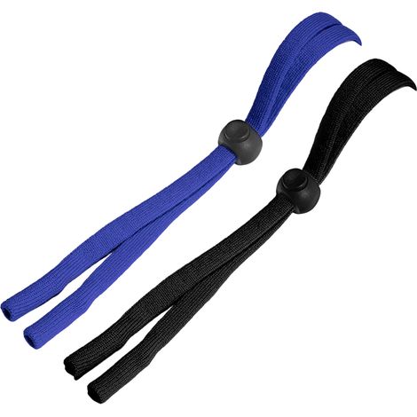 Lot de 2 cordons pour lunettes Cordon de sport antidérapant et réglable Lanière pour lunettes de soleil unisexe, élégante et confortable (1/5)