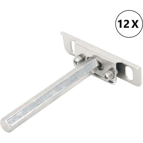 Regalträger Schwebend 12 Stk. Unsichtbar Ø12x100 mm