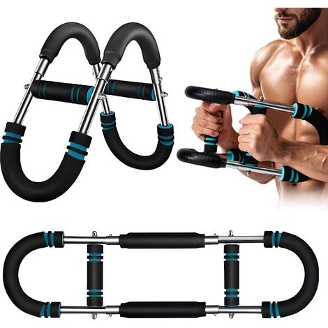 Shaker Twister Armtrainer, U-förmiger Twister-Armtrainer, Verstellbarer Brust-Expander, Oberschenkel-Master-Trainer, Körperstärke, Fitnessgerät, formt den perfekten Körper für Männer