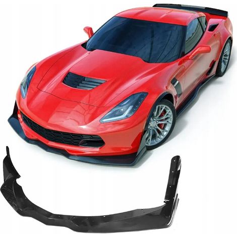 Couleur de la lèvre de pare-chocs avant : Noir brillant Corvette C7 Stingray, Z06 (1/5)
