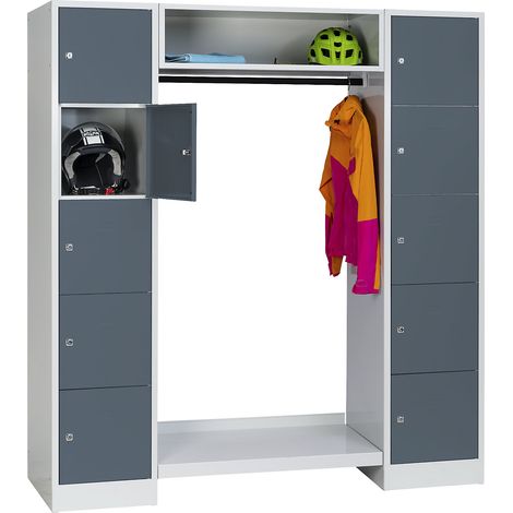 Wolf, Vestiaire multicases modulaire Dresden, 2 compartiments, (1/3)
