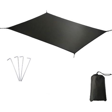 Tapis de Sol Camping Ultra Léger Tarp Imperméable pour Randonnée, Pique Nique, Plage, Voyage