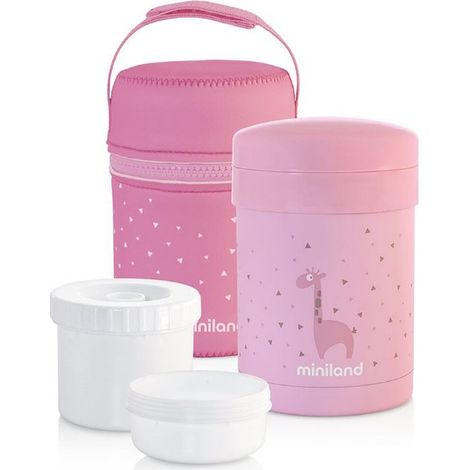 Portapappa Termico Thermetic Rose 700 ml