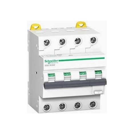 Interruttore magnetotermico iC60N 4P C 16A 6000A - A9F79416