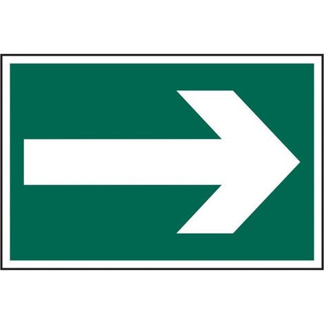 Arrow Symbol - PVC 300 x 200mm SCA1521