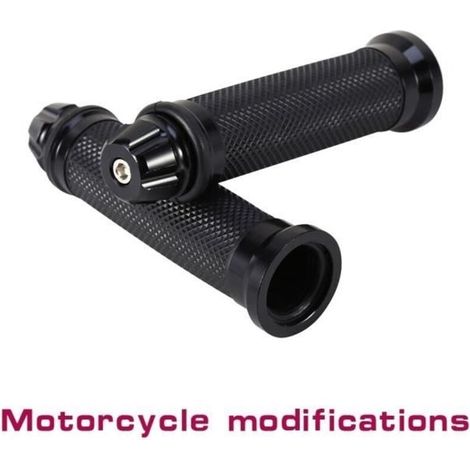 paio di manopole per moto da 8 pollici, accessori per moto, manopole universali per manubrio stile auto (1/4)