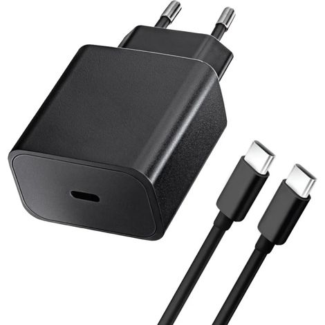 Ladegerät mit USB-C Anschluss und Type-C Kabel - 3A 20W mit PD und QC 4.0 (1/4)