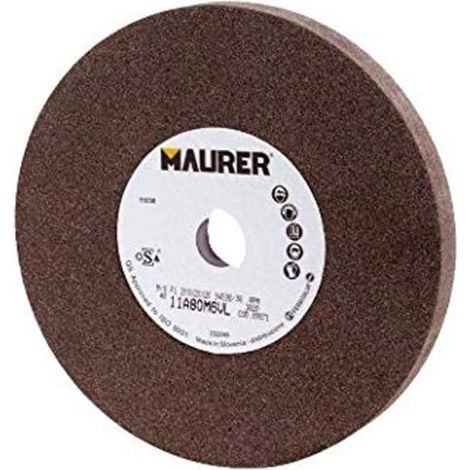 MOLA A SMERIGLIO AL CORINDONE GRIGIO D MM. 125X15X16 GRANA A60 (38061)