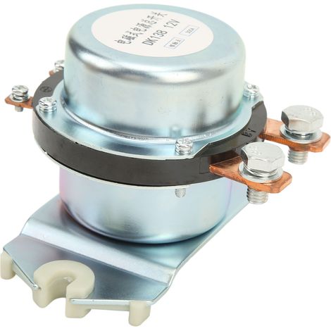 Relais interrupteur sectionneur batterie 300A 12V alliage aluminium cuivre pour voiture poids lourd camping-car pelle navire (1/5)