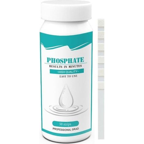 50 Tests Phosphate Eau 0-1000 Ppb, Analyse Qualité Aquarium Piscine Jardin Potable, Résultat en 5 Minutes (1/5)