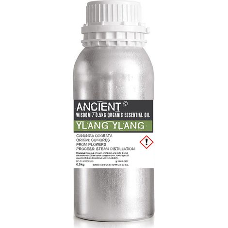 Huile Essentielle Bio Ylang Ylang 0,5kg- Vendu par 1