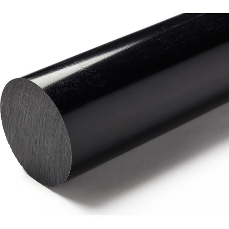 Tige de nylon RS PRO Noir Dia. 150mm x 500mm ( Prix pour 1 Lot )