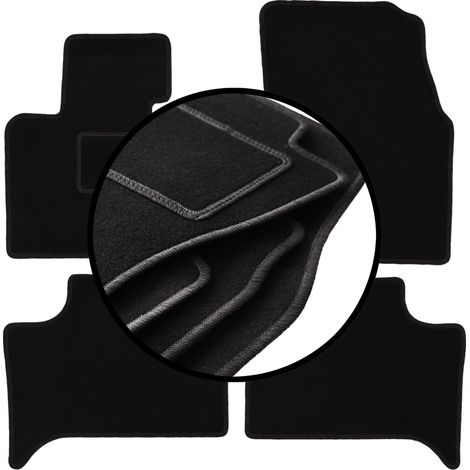 Juego completo de alfombrillas de terciopelo para: BMW X5 E53 2WD (1999-2006)