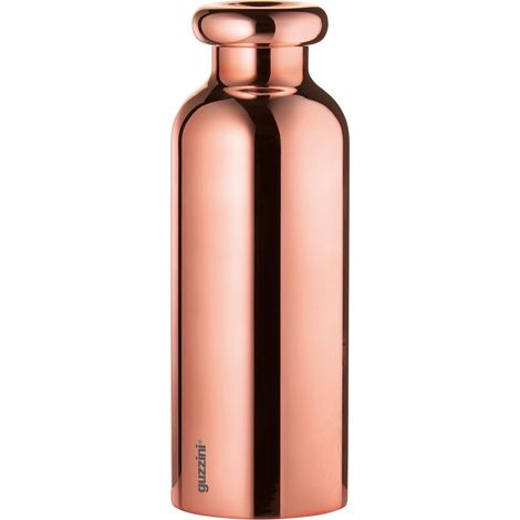 Guzzini - On The Go, ENERGY, Bottiglia Termica da Viaggio - Oro Rosa, Ø 7.3 x h21.2 cm  500 cc - 116700101 (1/5)