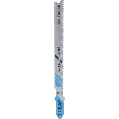 Bosch 2609256733 Hoja de sierra de calar bimetálica, T 118 AF set 2 uds (1/2)