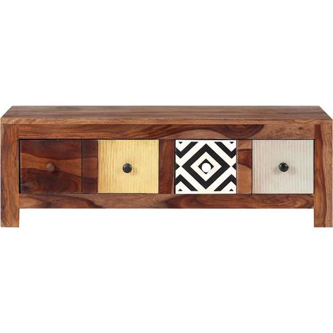 Maison Exclusive - Couchtisch 90x50x30 cm Massivholz Akazie (1/5)