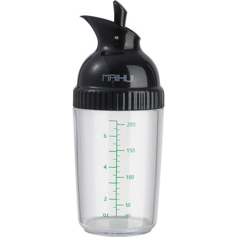 Shaker À Assaisonnement - Bouteille Mixeur Étanche Avec Levier À Une Main - Pour Vinaigrettes Et Marinades - 250 Ml (1/5)