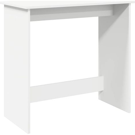 Maison Exclusive - Scrivania Bianca 80x40x75 cm in Legno Multistrato