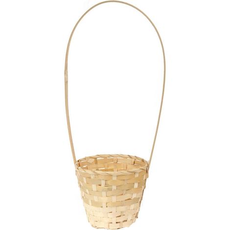 Natürlicher Osterkorb zur Osterdekoration, Durchmesser 16 cm, Höhe 48 cm (1/2)