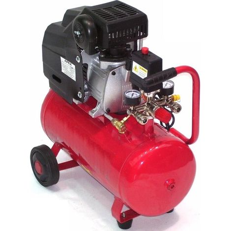 Druckluft Kompressor 40298 Druckluftkompressor 24LKessel 230 V 1100W 1,5PS (1/5)