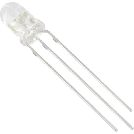 TRU COMPONENTS 1577518 LED bedrahtet Gelb, Grün Rund 5 mm 2200 mcd, 2650 mcd 35 ° 20 mA