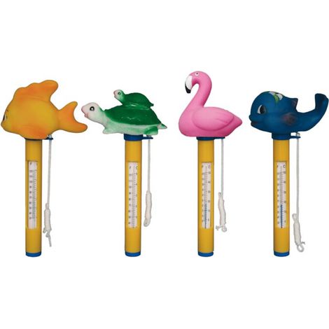 TERMOMETRO PER PISCINA CON DECORAZIONE ANIMALE MODELLO ASSORTITO