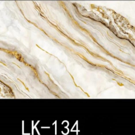 TRADE SHOP - Pannello Adesivo Effetto Marmo Perlato Venato Oro 120x300cm Pareti Paraschizzi Stanza - (1/2)