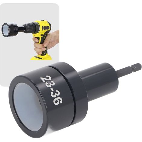 Machine de capsulage électro-pneumatique portative, machine de verrouillage automatique de capsules, visseuse de capsules, tête de capsulage étendue 23-36 mm (1/5)