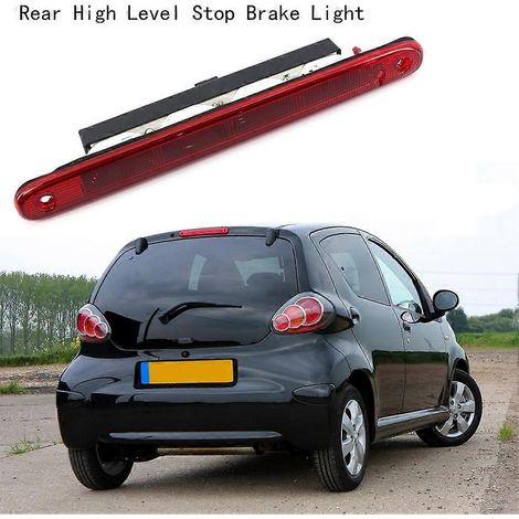 Feu stop arrière surélevé rouge 1606372780 pour Toyota Aygo, Citroën C1 et Peugeot 107 (rouge) (1/5)