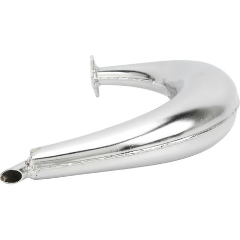 Pot d'échappement silencieux en alliage d'aluminium forme demi-lune banane pour moto 49-80CC 2 temps vélo motorisé (1/5)