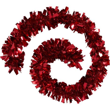 Guirnalda navideña brillante tipo boa, blanca y roja, 140 x 8 x 2 m - Feeric lights & christmas (1/3)