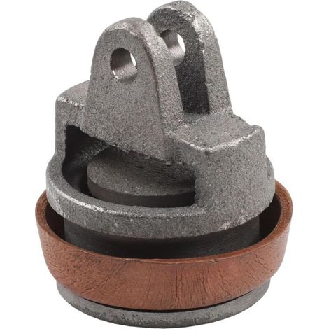 Piston de rechange en fonte avec joint en cuir synthétique pour pompe à poignée 75, 95 x 65 mm, compatible avec pompe à eau manuelle pour jardin (1/5)