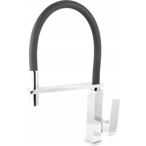 Mitigeur de Cuisine avec Douchette Extractible LOOK Chromé Hauteur 420 mm (1/2)