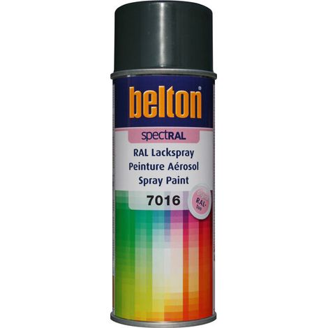Pintura en aerosol Spectral Brillante 400 ml RAL 7016 Gris antracita - Belton Auto-k