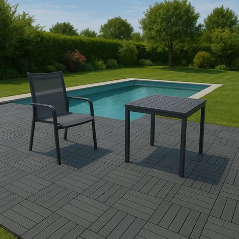 DALLES CLIPSABLES 30X30CM X4 M8