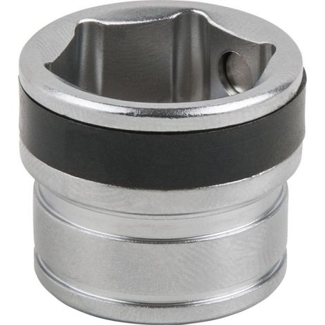 KS Tools Öldienst-Sechskant-Stecknuss mit Magnet, 21 mm - 150.1409