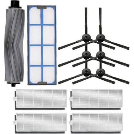 Pièces aspirateur robot rouleau brosse latérale principale filtre Hepa primaire pour AMIBOT Animal H2O ConneOra Mu ASPIRATEUR ROBOT