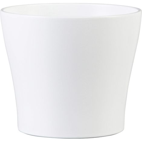 Scheurich Übertopf Serie 808 Ø 13 x 16 cm panna Blumentöpfe & Übertöpfe