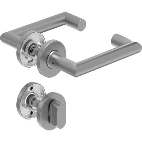 Manico della porta WC-GRT. Er forma in l con D. forma L con D.