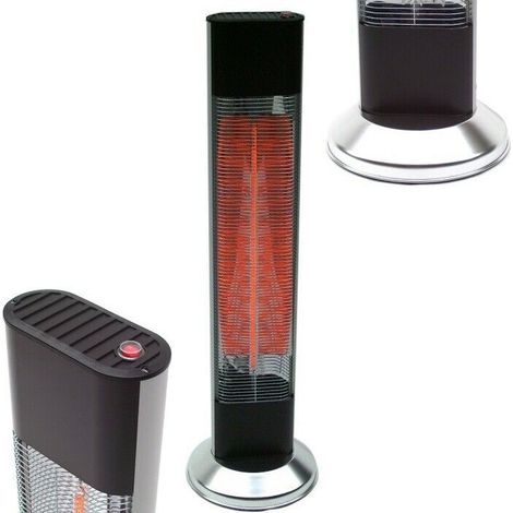 Stand Heizstrahler Infrarot 2000W Garten Terrassenheizung Wärmestrahler 56176 (1/5)