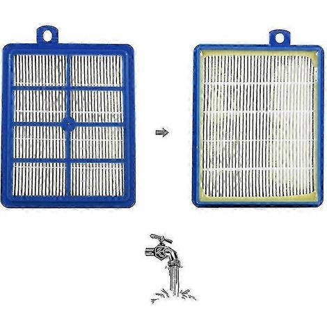Paquete de 2 filtros HEPA de repuesto para aspiradoras Electrolux H12 EL4100 EL6986A EL4050 ZE346B ZUA3840P ZTI7635 Edición 0618