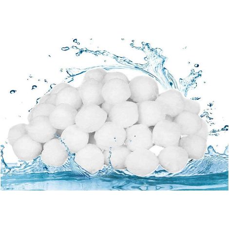 Filtre à balles de 700 g pour piscine, pompe de filtration pour piscine, filtre à sable pour aquarium, alternative écologique, recyclable (1/5)