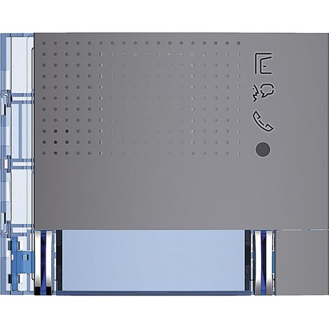 Façade Sfera New pour module électronique audio 2 appels/2 rangées Allstreet BTICINO 351143 (1/2)
